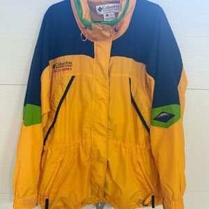 Columbia Vibrant Yellow and Green Jacket